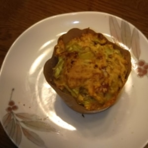 ＰＣＭとレンジで簡単！野菜の旨みたっぷり蒸しパン♪